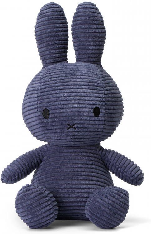 Nijntje Corduroy Knuffel Donkerblauw 33 Cm