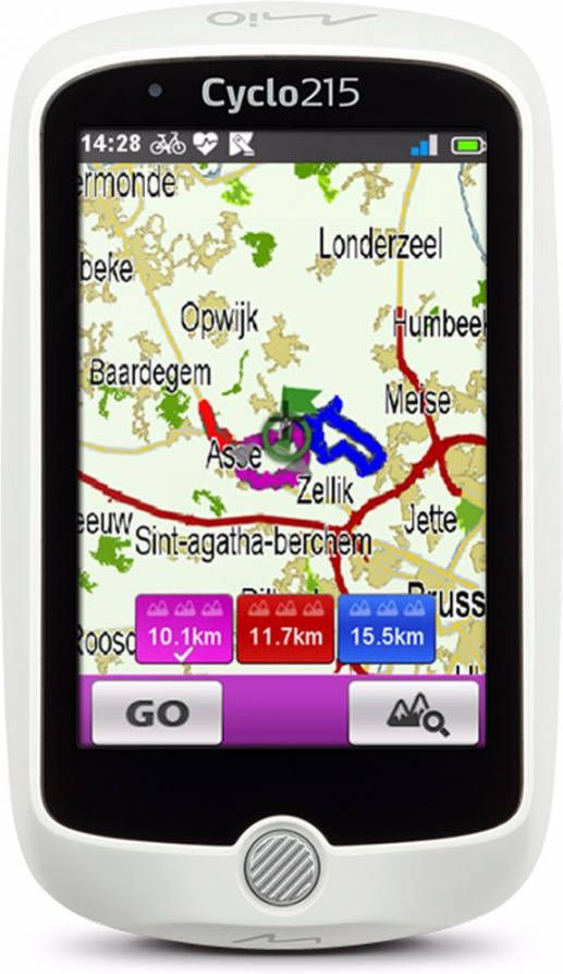 Mio Fietscomputer Cyclo 215 HC Full Europe