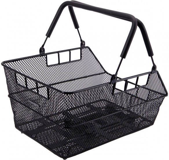 Contec Mocca Mik Luggage Rack Basket x 31 x 22 cm, zwart