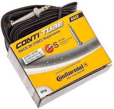 Continental Schlauch Race 28''(SV42)Supersonic Binnenband voor fiets, zwart