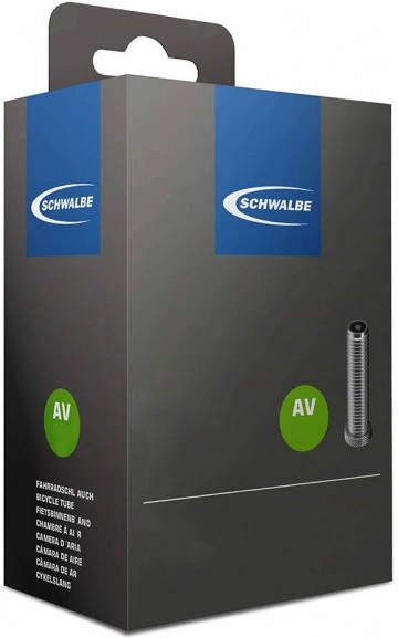 Schwalbe Schlauch Nr. 10 Binnenband voor fiets x 1, 75 AV 40 mm, zwart