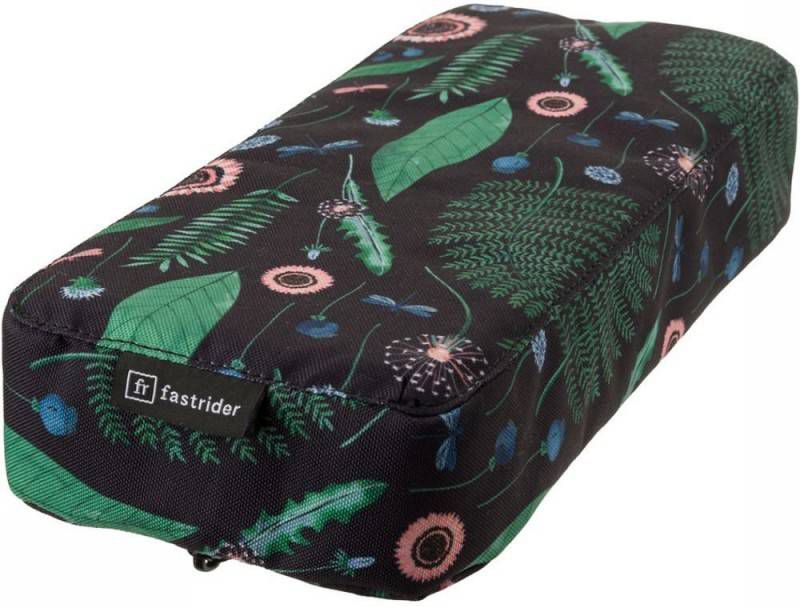 Fastrider Zitkussen Zwart/Ass. Bloem