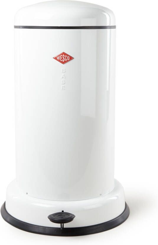 Wesco Baseboy Soft Close Prullenbak 20 L Wit