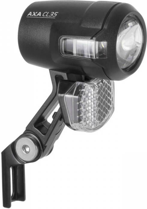 AXA Voorlicht Compactline 35 Switch Led Dynamo Zwart