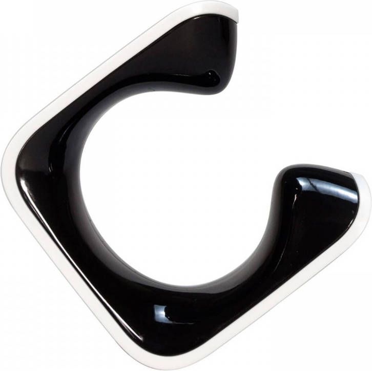 Hornit Clug MTB Muurklem Bandmaat 43-62 mm Zwart/Wit Zwart/Wit