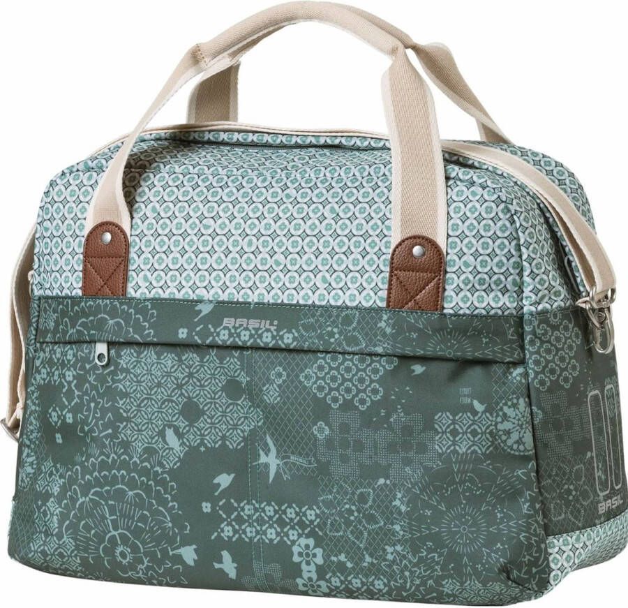 Basil fietstas bohème carry all 18 liter Groen