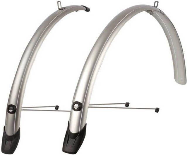 Dobeno Spatbordset Polisport Towny 28 Inch/46 Mm Zilver