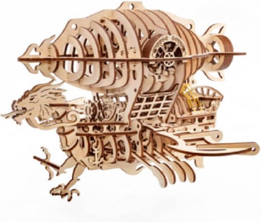 Eco Wood Art Piratenluchtschip Skylord