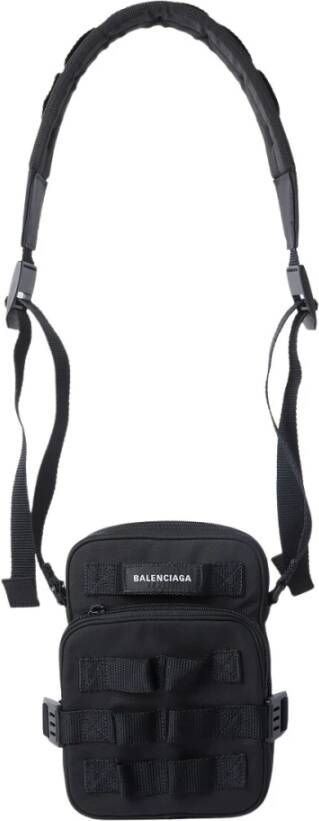 Balenciaga Kruis lichaamstassen , Zwart, Heren