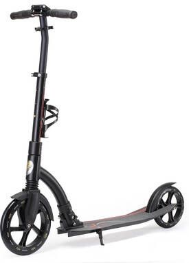 bikestar STAR SCOOT ER®, aluminium stadsscooter opvouwbaar/230mm wielen/Zwar