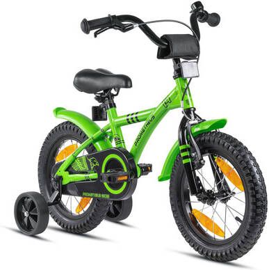 Prometheus Bicycles ®, Hawk Fiets 14'', groen zwart