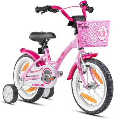 Prometheus Bicycles ®, HAWK Kinderfahrrad 14'', roze wit