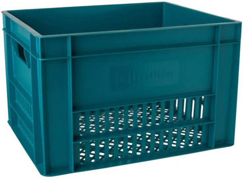 Fast Rider Kunststof Fietskrat 40 liter Deep Teal