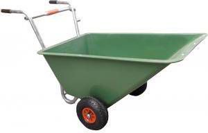 Boerderij kruiwagen met lier 160 liter met anti lek kruiwagenwiel